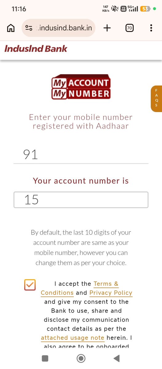 Heymaheswar's tweet photo. @MyIndusIndBank Your digital account campaigns are highly misleading. You run heavy ads for seamless online onboarding, but your broken system forces users to "visit the nearest branch" at the end. Why waste our time with false advertising if your tech cannot support it? Fix it! https://t.co/K2lWzTB0Bq
