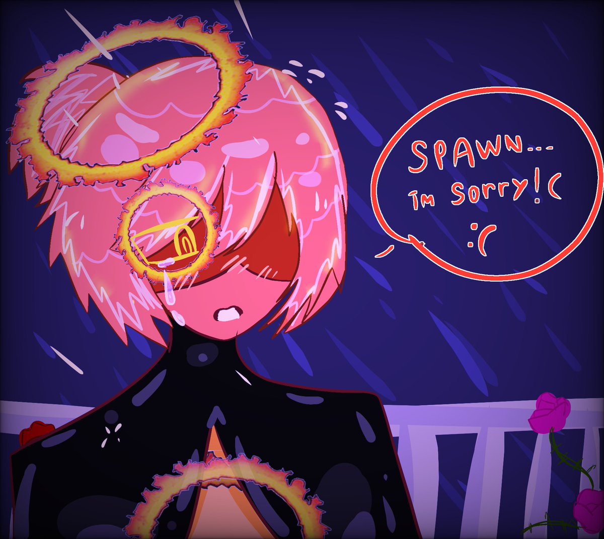 So4nik_Art's tweet image. My old drawing 
#lethimgo #roblox
