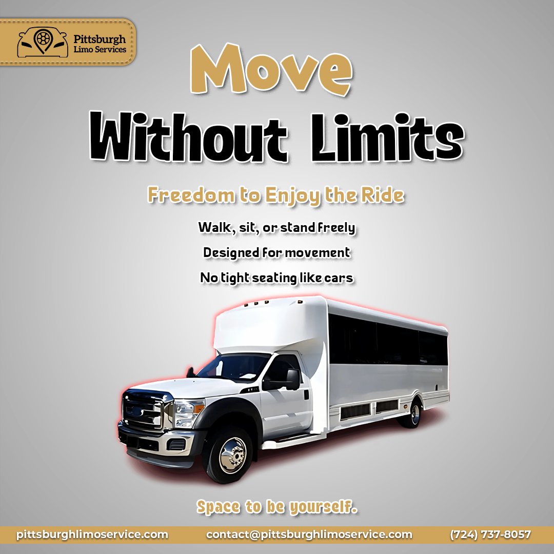 pittslimoservic's tweet image. Move Without Limits with Pittsburgh Limo Service 

Call us to reserve your ride at +1 (724) 737-8057 or visit our site pittsburghlimoservice.com.
.
.
.
#MoveWithoutLimits #LuxuryTransportation #ChauffeurService #ExecutiveTravel #CorporateTravel #AirportLimo #PrivateCarService