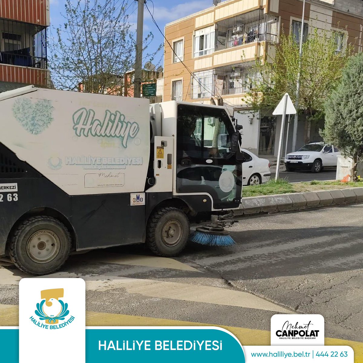 haliliye_bld's tweet photo. Sokaklarımıza değer katıyor, Haliliye’mizi birlikte güzelleştiriyoruz.🧼

🔹 Temizlik İşleri Müdürlüğümüze bağlı ekiplerimiz, periyodik olarak yıkama ve süpürme çalışmalarıyla ilçemizi daha hijyenik hale getiriyor . 💦 https://t.co/grNbWeVRAT