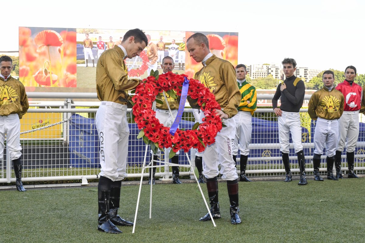aus_turf_club's tweet photo. ANZAC Day Free General Admission is available:

🎖️Current and ex-servicemen and women with valid ID, including free admission for you and your group.

🏉 Patrons attending the Dragons vs Roosters ANZAC Day game at Allianz Stadium, on presentation of your game ticket. https://t.co/lOctAvLZEF