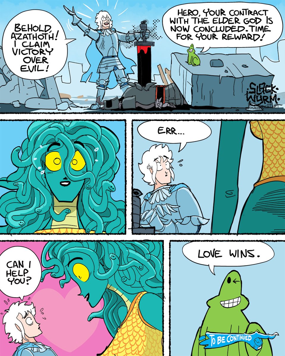 Josh Wright & Slack Wyrm Comics tweet media