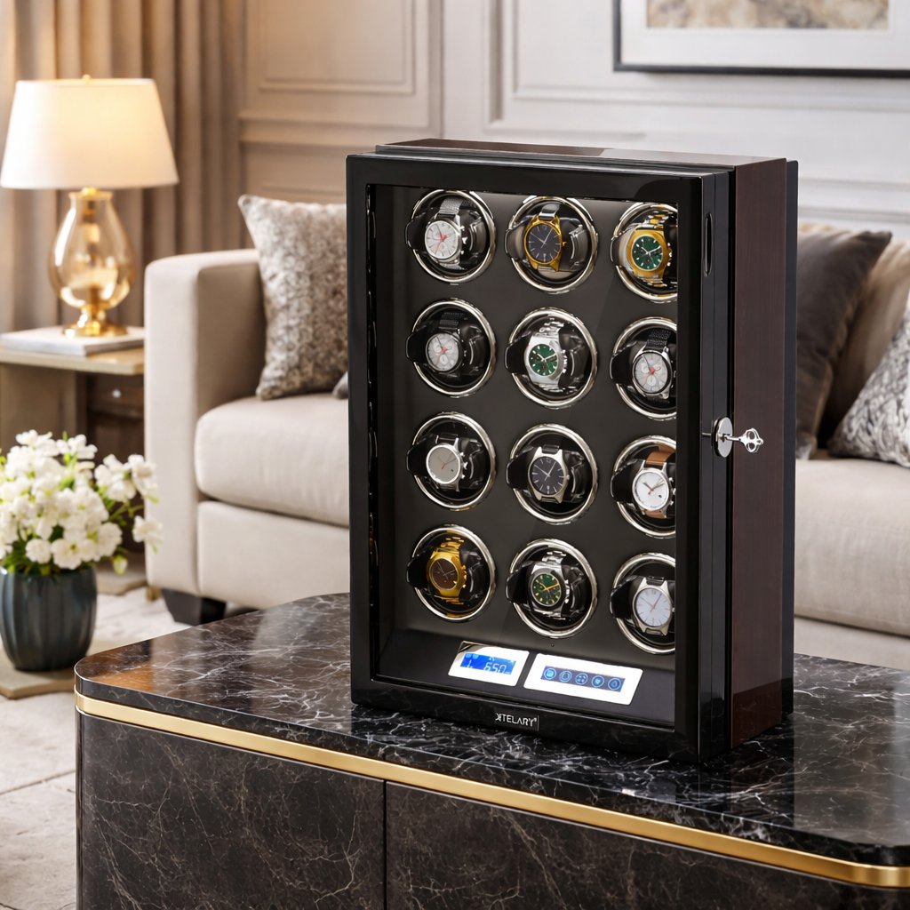 xtelary's tweet image. A watch isn’t just worn. It’s displayed. ⌚🖤

Gloss, glass, and quiet motion — turning care into a ritual.

For those who don’t store watches… they present them.

#xtelary #storagebox #led #collection #WatchCase #rolex #luxuryliving #giftidea #watchwinder