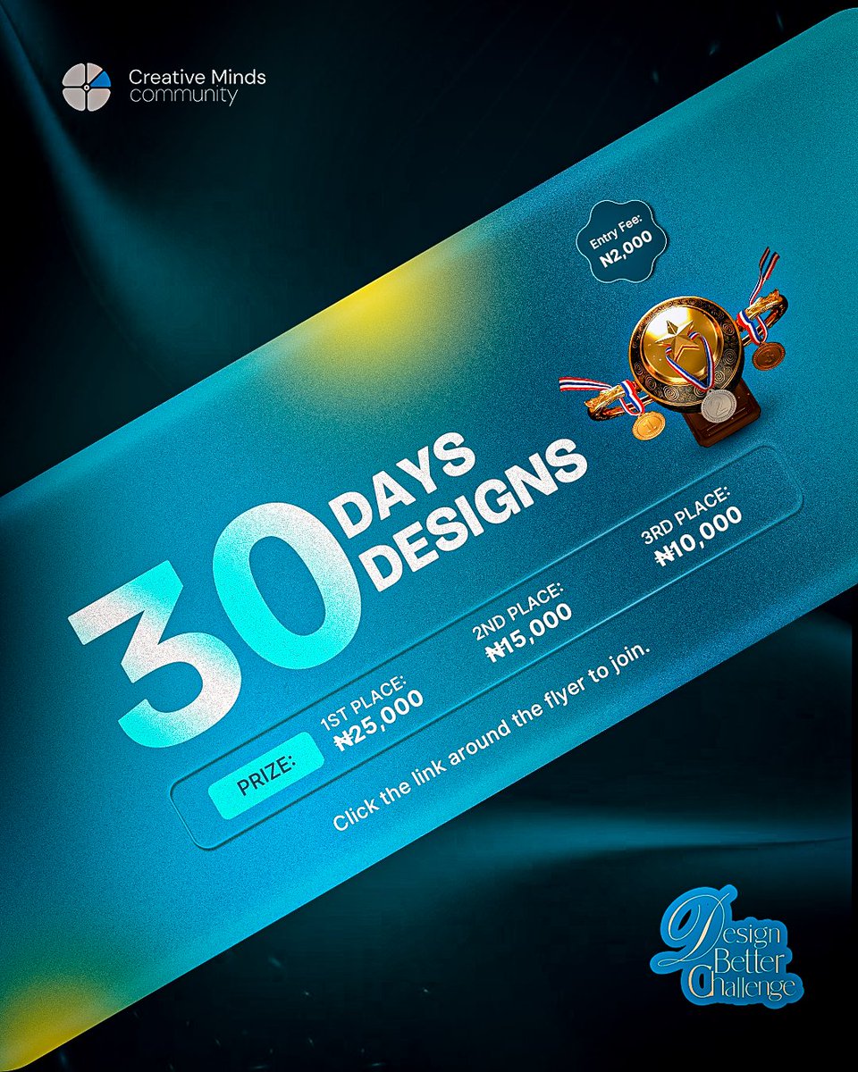 sandixdesigns's tweet photo. You say you want to grow as a designer.

But you haven't posted your work in 3 weeks.

You skipped the last challenge you joined.

You are still "waiting to feel ready."

Consistency is the skill nobody talks about and it's the one separating you from the designers you admire.

30 days. 
One poster a day. 
No more excuses.

The Design Better Challenge starts soon.

Send a dm to join now