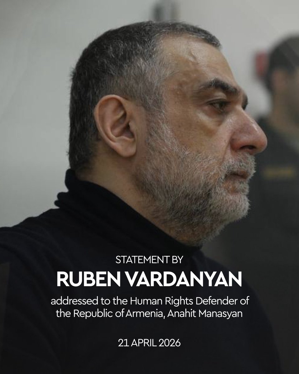 Ruben Vardanyan tweet media