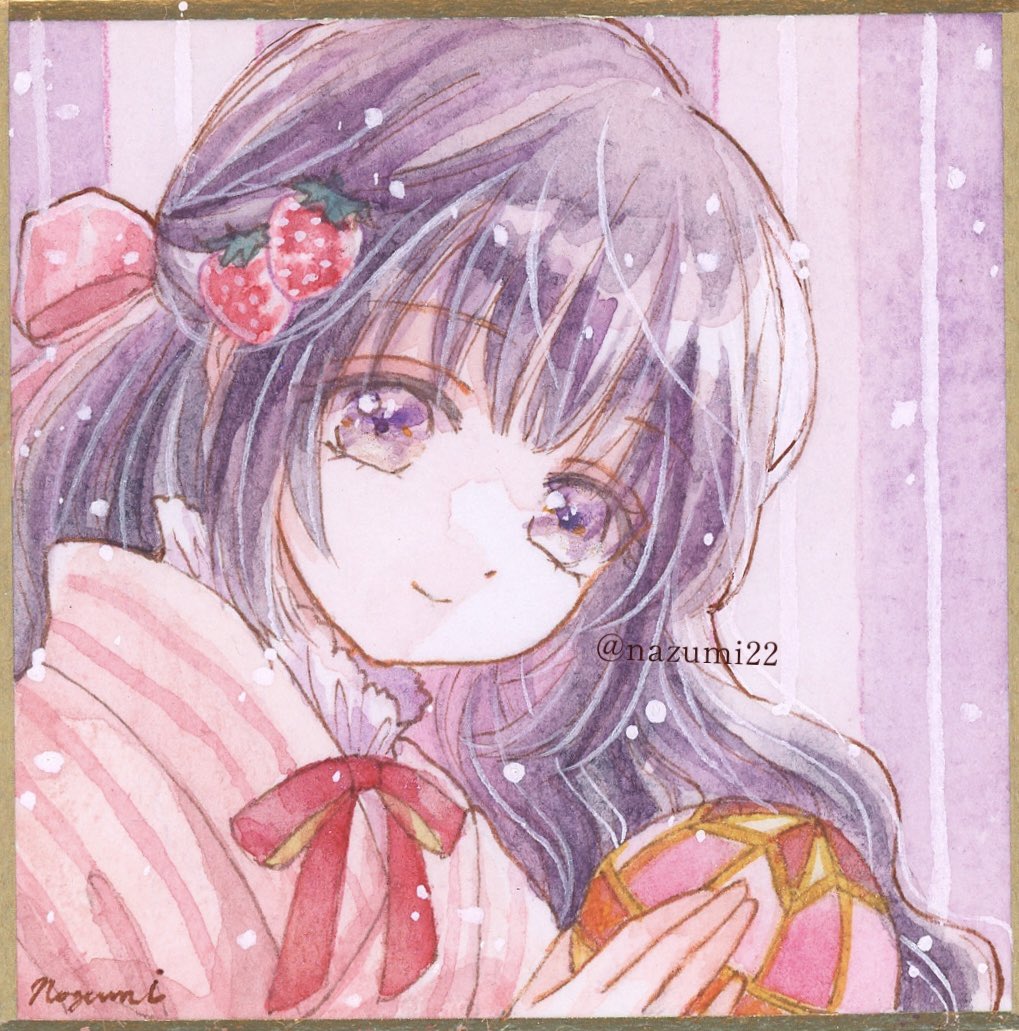 #ストロベリーに恋をして
ミニ原画です