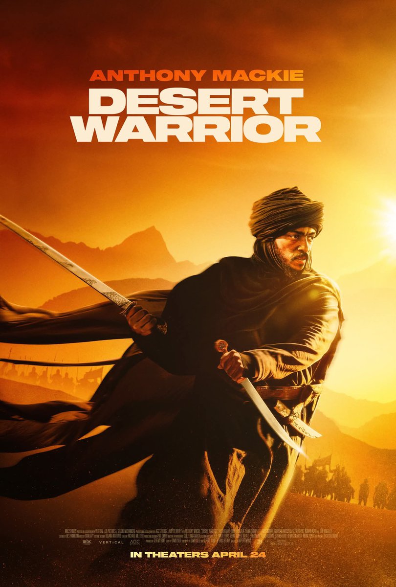 DESERT WARRIOR, starring Anthony Mackie, is a brutal, violent story that takes place in the 7th Century Arabian desert.  With complex and visceral action sequences, the film’s scope is impressive. A bit unpolished and predictable at times, but its authentic casting serves it well
