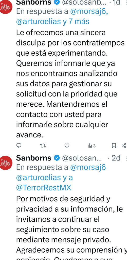 MaryTor2019's tweet photo. @solosanborns @Profeco @JCarlos_Valerio Esperemos ya devuelvan el dinero que le robaron a esta persona de la 3ra edad.  No tienen seriedad. Fuera sambors. No pueden jugar con la salud y el dinero de la gente. Que se mande a profeco una denuncia y reparen el daño. https://t.co/vxfKeiDKE1