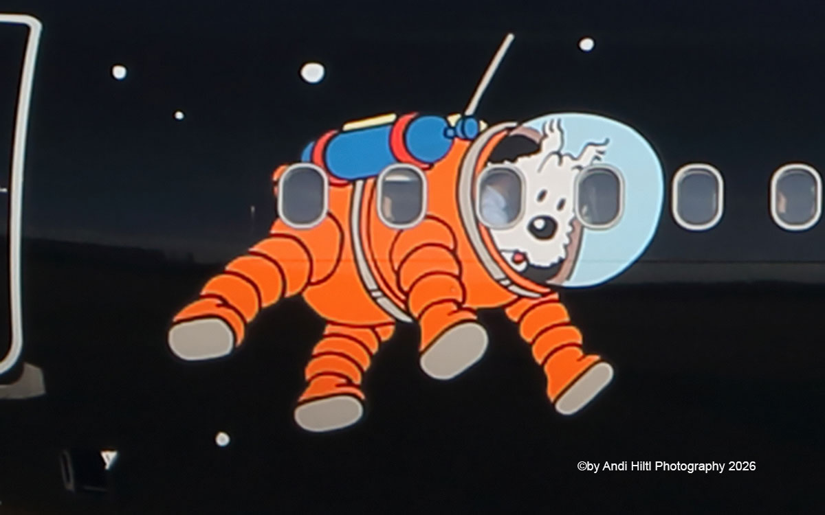 DC10lover's tweet image. Brussels Airlines Airbus A320-214 OO-SNJ / ZRH 16. April 2026
The new Tintin livery for Brussels Airlines
@FlyingBrussels @airbus @zrh_airport #avgeek #aviation #planes #planespotting #spotter #aircraft #airbus #brusselsairlines #aviationlovers #aviationphotography #jetphotos