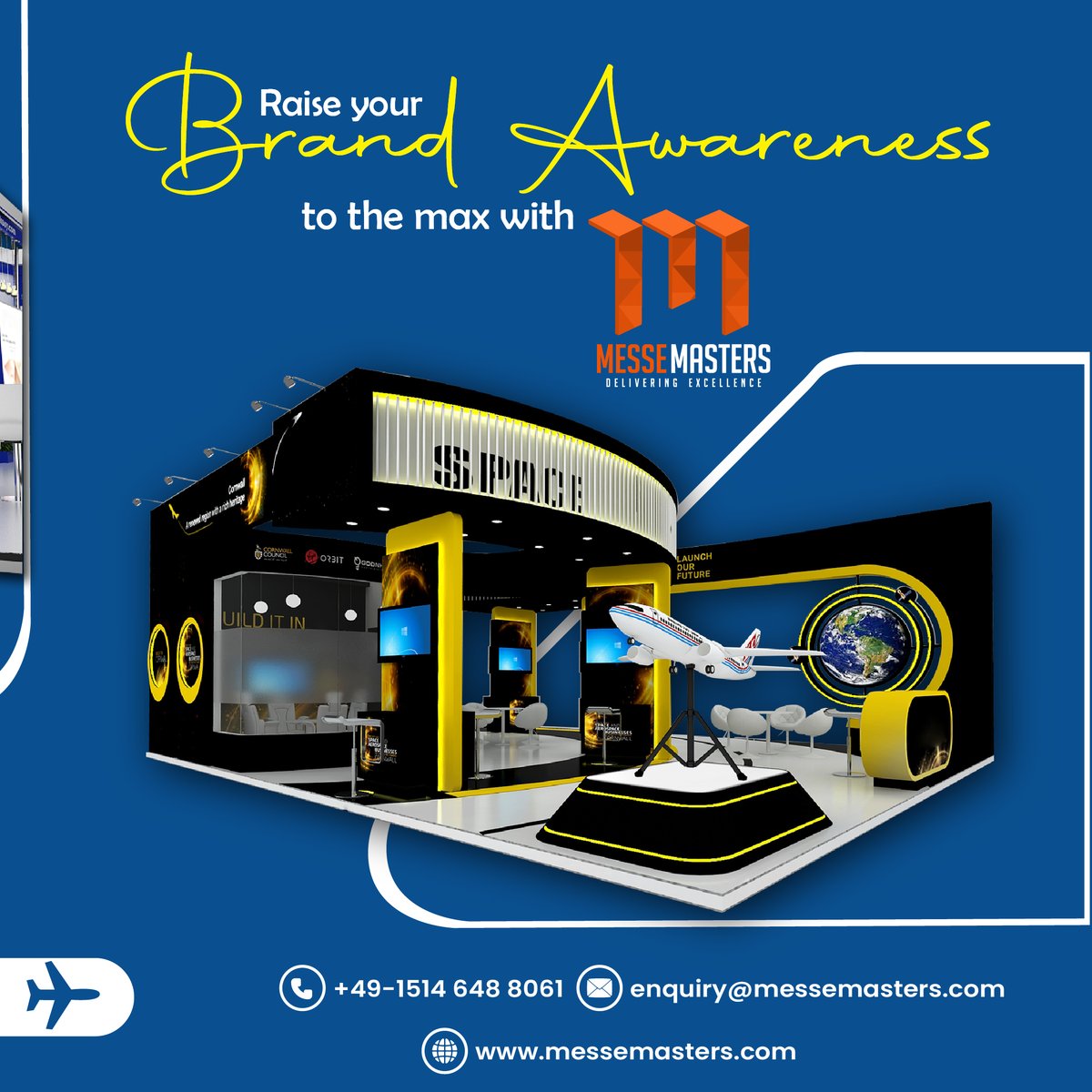 messemasters's tweet image. ✈️ Join Airspace World 2026, Lisbon! Showcase with Messe Masters, connect globally, and boost ROI. 🌍✨
Visit: messemasters.com
#AirspaceWorld #lisbon #exhibition #showcase #exhibitionbuilder #exhibitiondesign #exhibitionst #customstand #fcbvfb #bematrixstand #messemasters