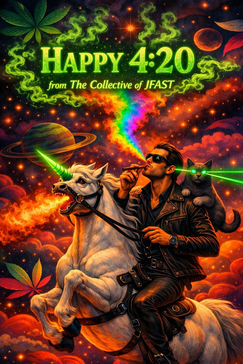 TheCollectiveJF's tweet image. HAPPY 4;20 FROM THE COLLECTIVE OF JFAST! #Quality #Distinct #Elevate 

youtu.be/gvx5d-dD4GY