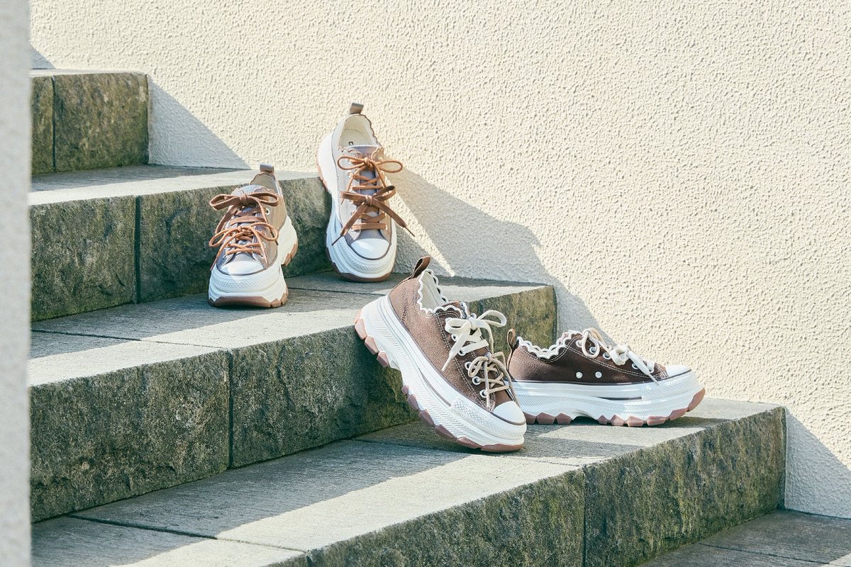 2026年 4/24 発売】 CONVERSE ALL STAR TREKWAVE LACEEDGE OX “Wood