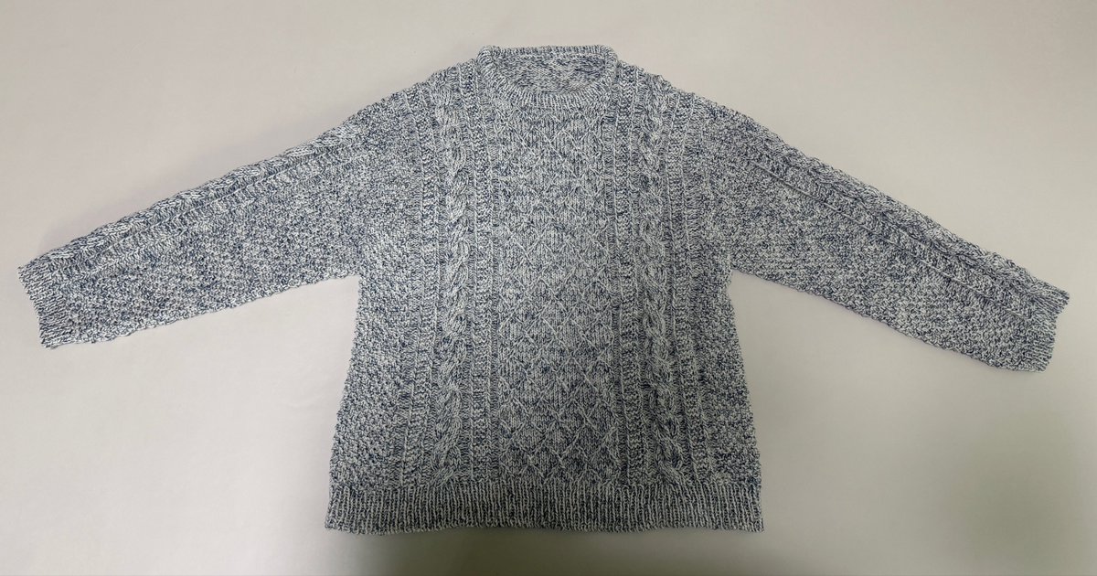 knit_gamjya's tweet photo. 26.04.21 모비스웨터 맨 FO

너무 떠보고 싶었던 모비
재밌었지만 생각보다 오래 걸렸다
거의 한달만에 완성
실 합사한게 너무 예뻐서 뜨는 동안 행복했다

이건 선물용이지만
나중에 나의 모비도 떠야지 https://t.co/1NGqqhcaAz