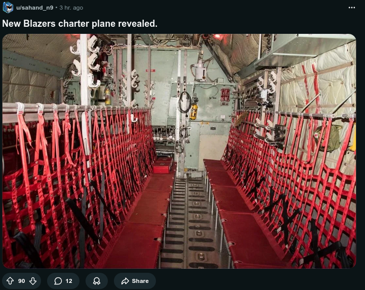 MrBuckBuckNBA's tweet photo. Portland Trail Blazers fans on the Trail Blazers subreddit keep on roasting new team owner, Tim Dundon, for being cheap, cutting costs already.  

This is really funny, I promise you.  

Part 4

Via:
https://t.co/hGNlLie2e0 https://t.co/i7ZnJPojjF