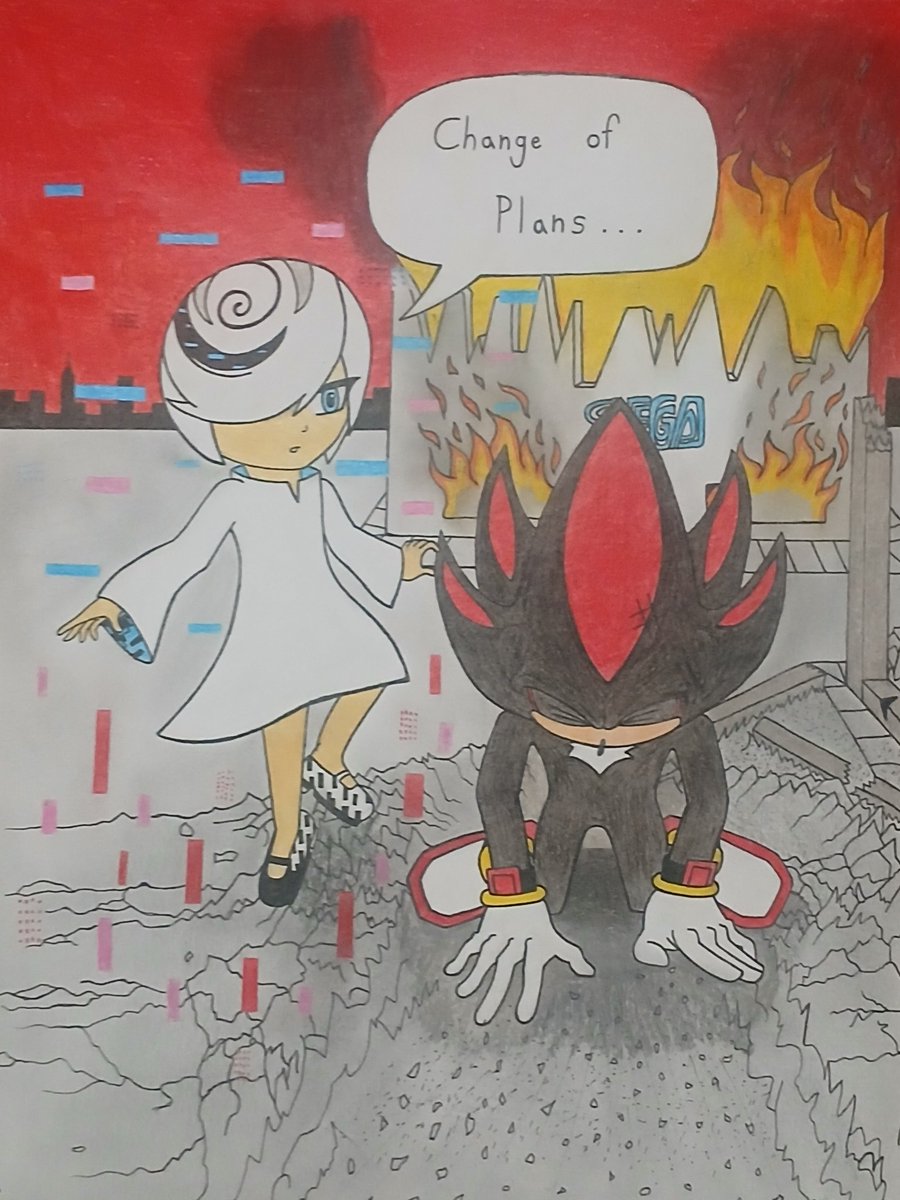 KenRodriguezArt's tweet photo. Thank you everyone, this is my 350+ Followers Special on instagram. It's a short comic that I've been working on. All hand drawn on paper. I do hope you enjoy. Sincerely - @kenrodriguezart
#sonicthehedgehog #comics #trending #videogames  #shadowthehedgehog https://t.co/moBCoQ9pQ3