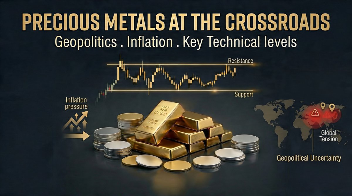 Gold and Silver prices are consolidating as investors assess the possibility of U.S.-Iran diplomatic talks and the uncertain future of the current ceasefire.

Link : insights.augmont.com/precious-metal…

#AugmontGoldForAll #PreciousMetals #Gold #Silver