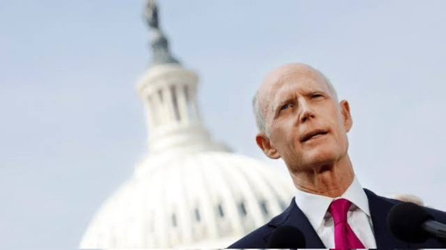 Ivy0055's tweet image. 🚨 President Donald Trump just thanked Senator Rick Scott for introducing legislation to formally reject the sham 2019 Ukraine impeachment.

A move to set the record straight and push back on a deeply contested chapter in U.S. politics.

#Trump #RickScott #Impeachment #Ukraine