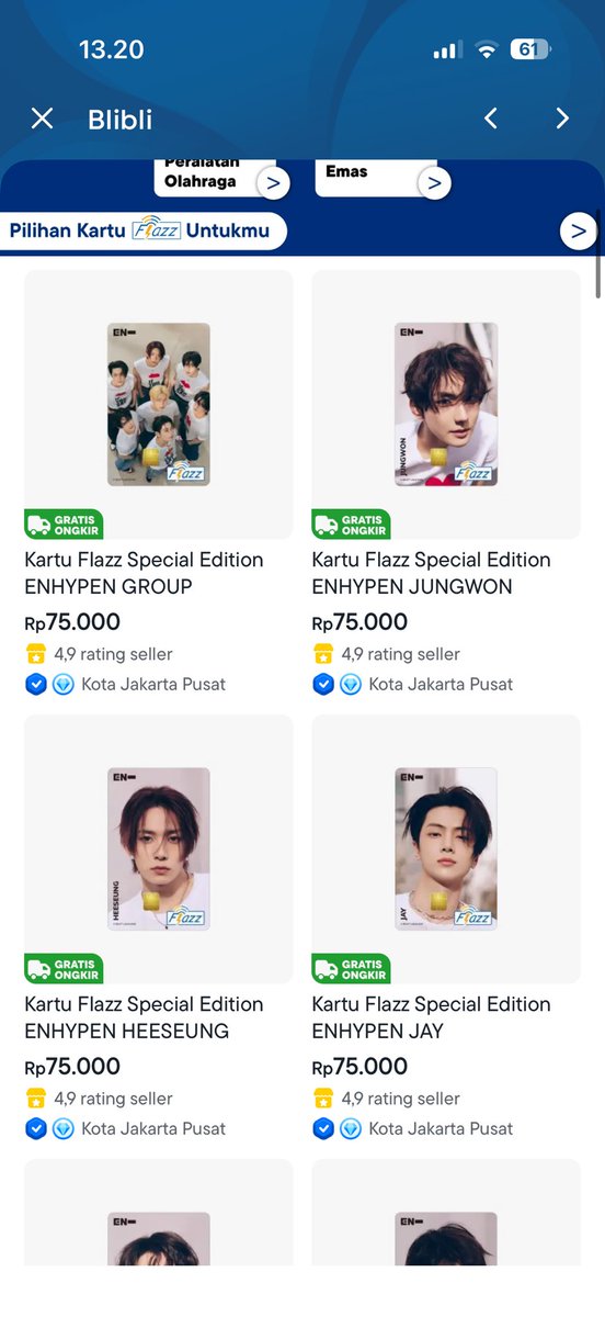 kkuragyullia's tweet photo. open jastip flazz bca enhypen

avail all member
fee 10k/card
alamat buyer

dm aja ya
wts wtb jastip https://t.co/QucYaRfE8w