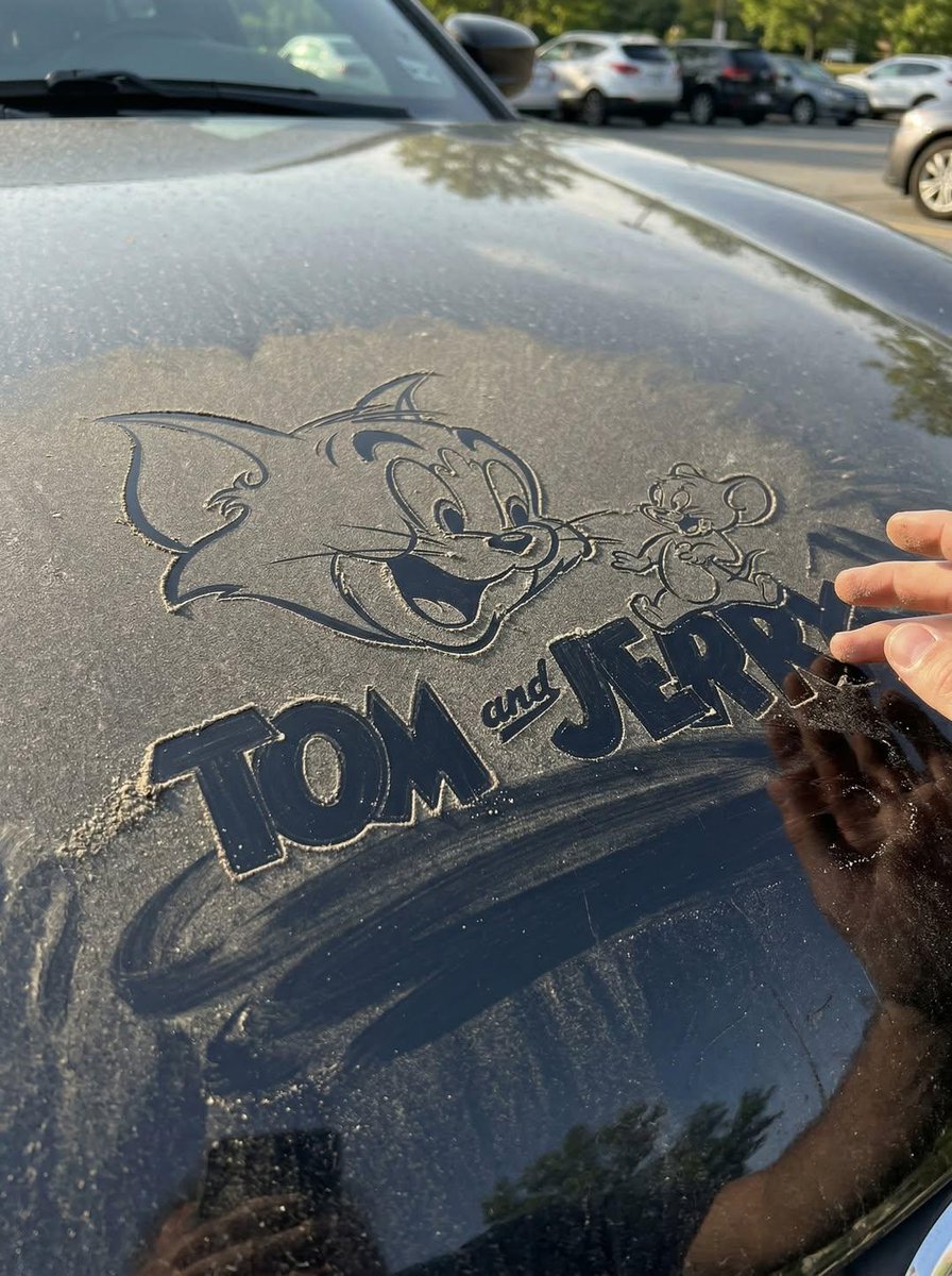 Goodmanprotocol's tweet image. Gemini Nano Banana 2

Prompt:
Transform the uploaded logo into a realistic outdoor scene where the logo silhouette is revealed by a hand wiping dust off a dirty car hood. The logo must keep its exact shape and proportions, appearing as if someone naturally traced it through a