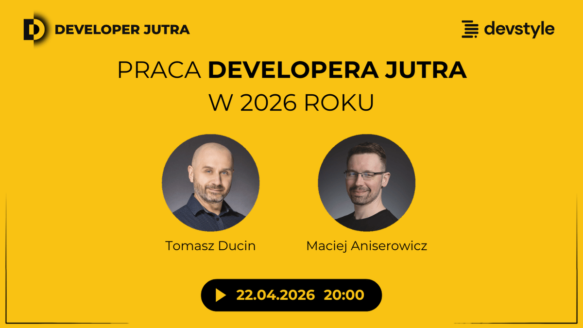 Maciej Aniserowicz💻 tweet media