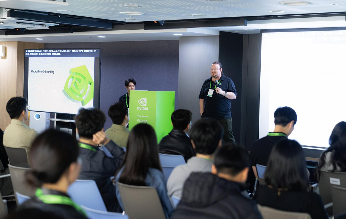 NVIDIA Korea tweet media