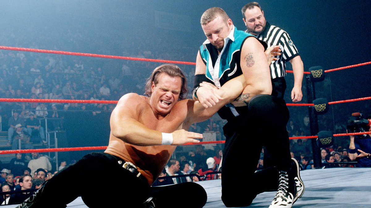 WWFWrestling1's tweet image. On this day in 1997: Rockabilly battled Jesse Jammes at the Broome County Arena. #WWF #WWERaw #RoadDogg #BillyGunn