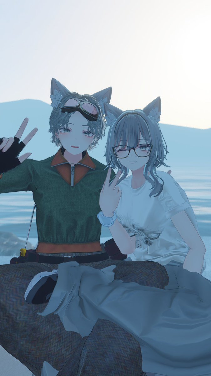 翠羽ちゃんに出会わせてくれたお友達と🙌
 #Suiha3D