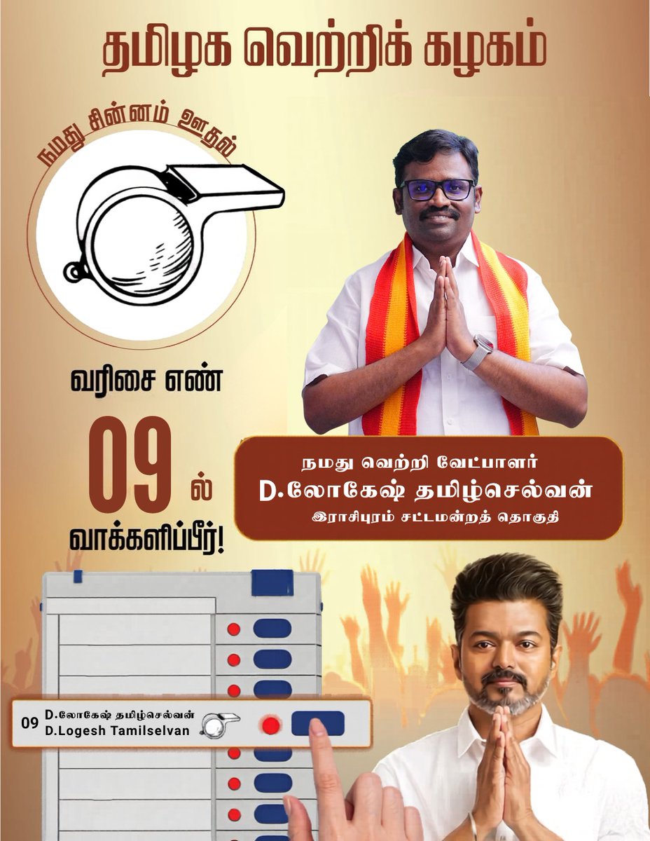 Logesh TamilSelvan D tweet media