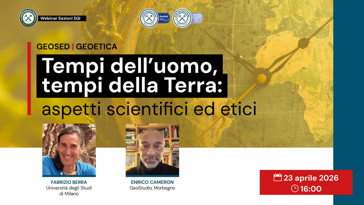 Società Geologica It tweet media