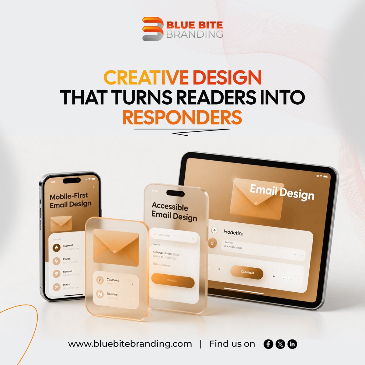 BiteBranding's tweet image. Crafting emails that convert without saying too much. Strategic email design turns messages into powerful experiences that capture attention and drive action.

Get started today
Visit:🌐bluebitebranding.com

#EmailDesign #EmailMarketing #UXDesign #UIUX #DigitalMarketing