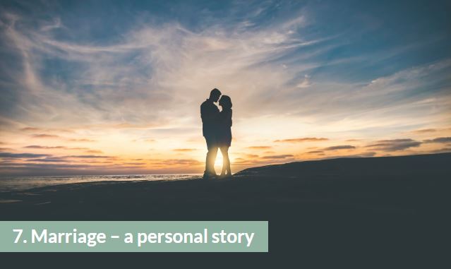 What is being married really like? Read a personal account from one couple on what they enjoy about being married - 'I know we both find comfort in the stability that comes from that commitment to each other.' lovewiseonline.org/7-marriage-a-p…… #marriage #blessed #commitment