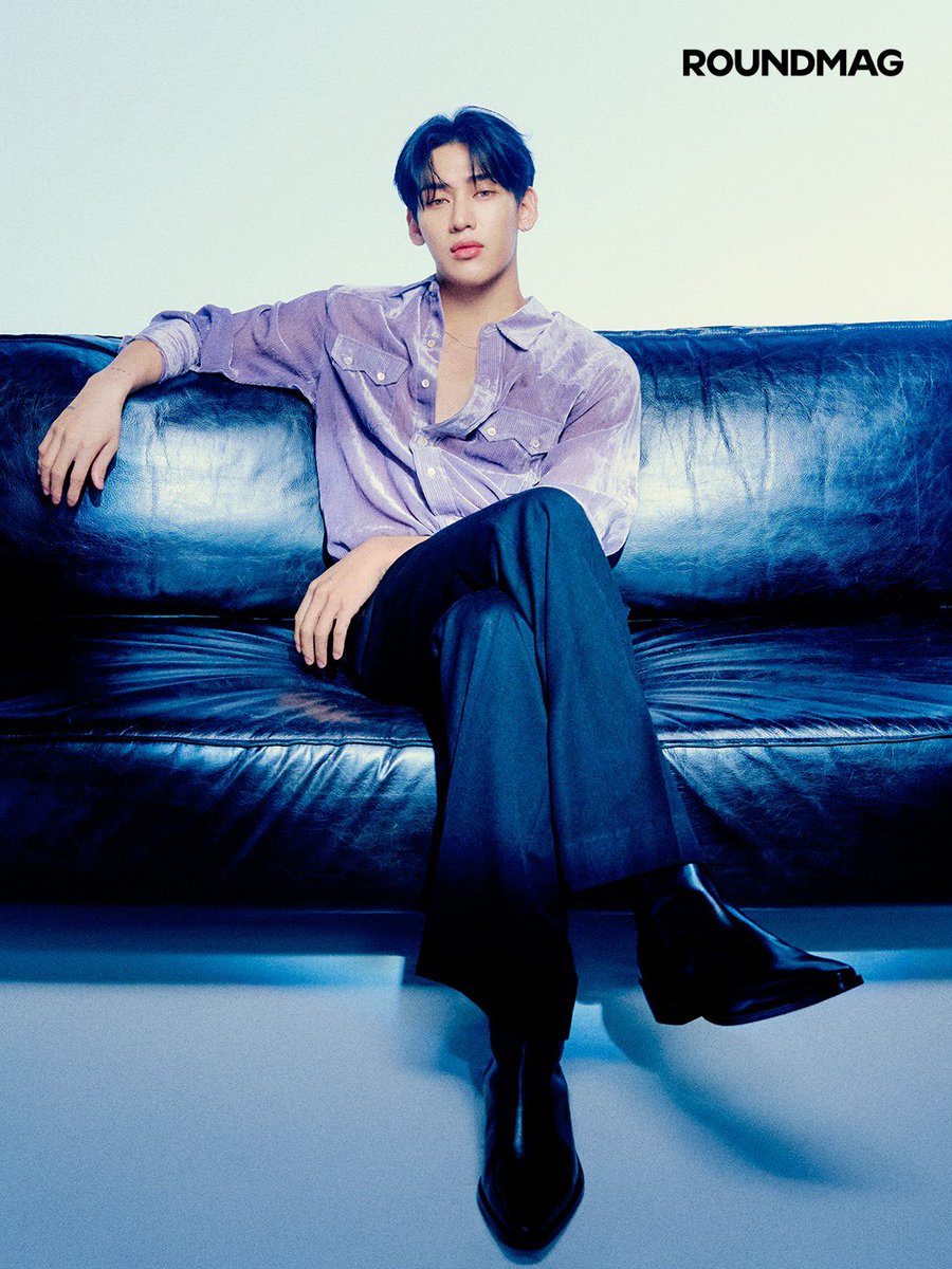 นั่งหล่อๆ รอที่1เทรนไทยอยู่ค้าบ เร่งอีกนิดตอนนี้ที่2นะ
#ROUNDMAGxBamBam