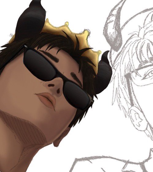 Deneb1144's tweet image. Im working….💪
#qsmpfanart #qsmp