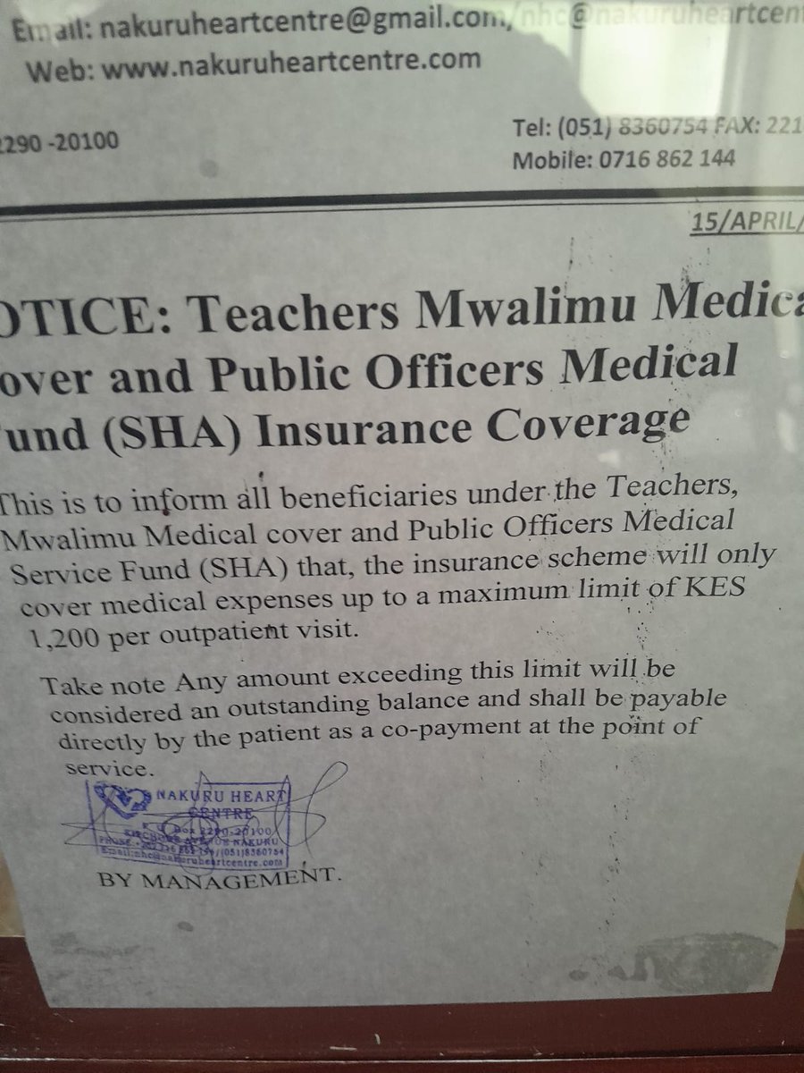 What is the cost of lies?

Teachers are actually capped at 1200/visit.

To clarify what this means, if a teacher walks into a hospital SHA can only cover 1200 for that visit, anything extra to be paid out of pocket. 

1200 is not even adequate to cover the consultation fee.