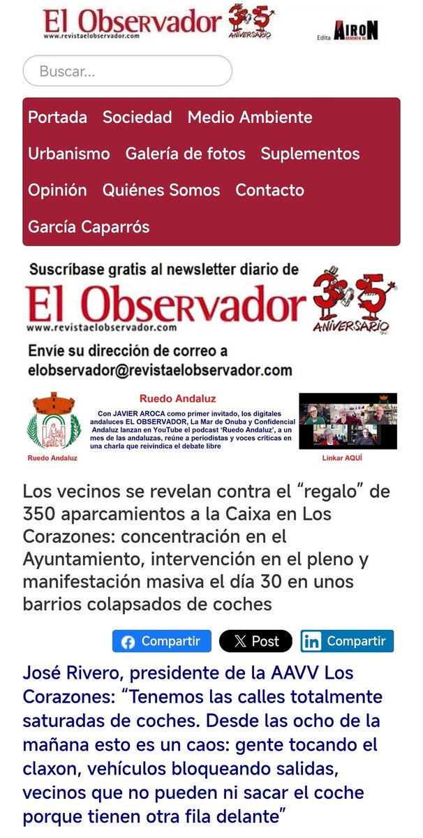 No debemos de olvidar NUNCA 
Que esté caos que se ha originado en <a href="/malaga/">Ciudad de Málaga</a>
Y ese perjuicio para los vecinos 
Es porque <a href="/pacodelatorrep/">Paco de la Torre</a> HA REGALADO SUELO PÚBLICO A LA CAIXA 
Y por hacer un acceso exclusivo para ellos 
Luego te dicen que no hay para equipamientos municipales o VPO