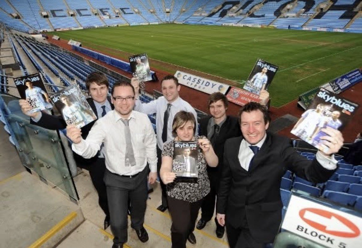TheSimonGilbert's tweet photo. 17 years ago, this was our biggest trophy. 
“Championship Programme of the Year, you’ll never sing that”

Tonight could be a much better night for Coventry City. 

Let’s bring it home. 

#PUSB https://t.co/lwEr2FQ3KN