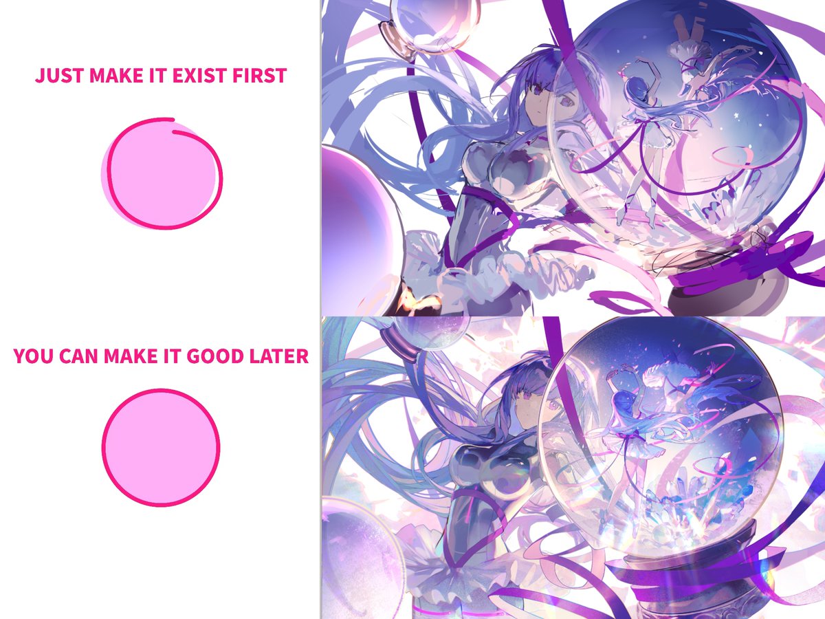 Draft VS Finished Artwork VOL.1(11/12)  
#MuseDash