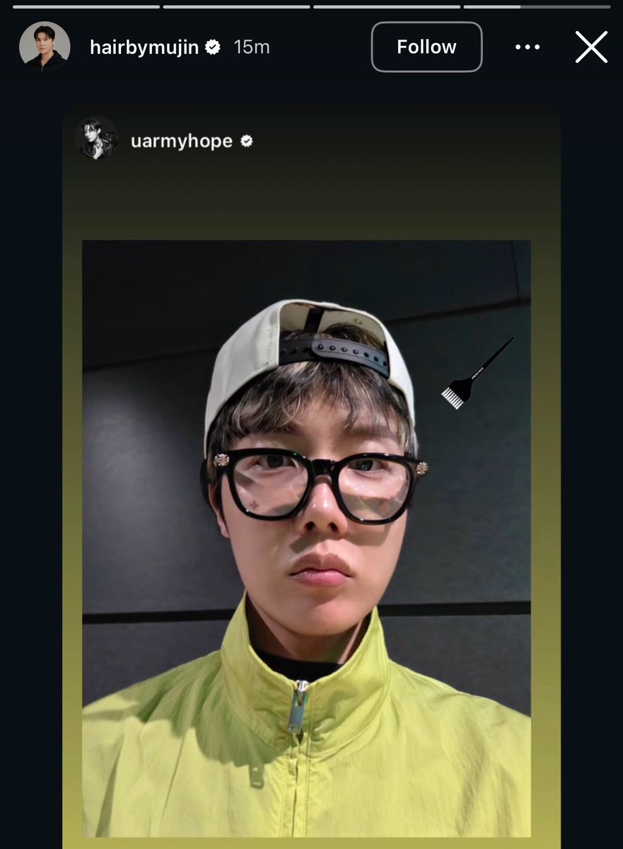 lu saw hobi tweet media