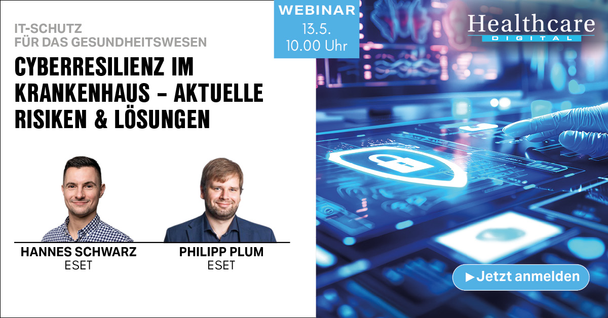 healthcdigital's tweet image. Cyberangriffe auf Kliniken? 🏥 Der kostenlose Webcast von ESET am 13.05. stärkt Ihre Cyberresilienz!

✅ Aktuelle Trends
✅ Konkreter Schutz

Hier anmelden: healthcare-digital.de/cyberresilienz…
(Gesponsert)
#Cybersecurity #eHealth