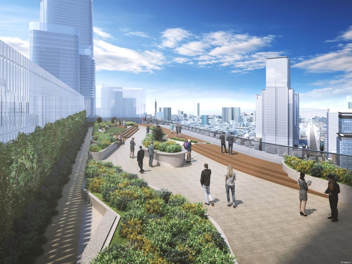 modelpress's tweet photo. 東京の新ランドマーク
「東京ミッドタウン日本橋」2027年秋開業
https://t.co/zWtlFxnpiQ

◽商業施設、ヒルトン最上級ホテル進出
◽都市景観を望む屋外スカイガーデン

#東京ミッドタウン日本橋 https://t.co/nDQ8rHPjAn