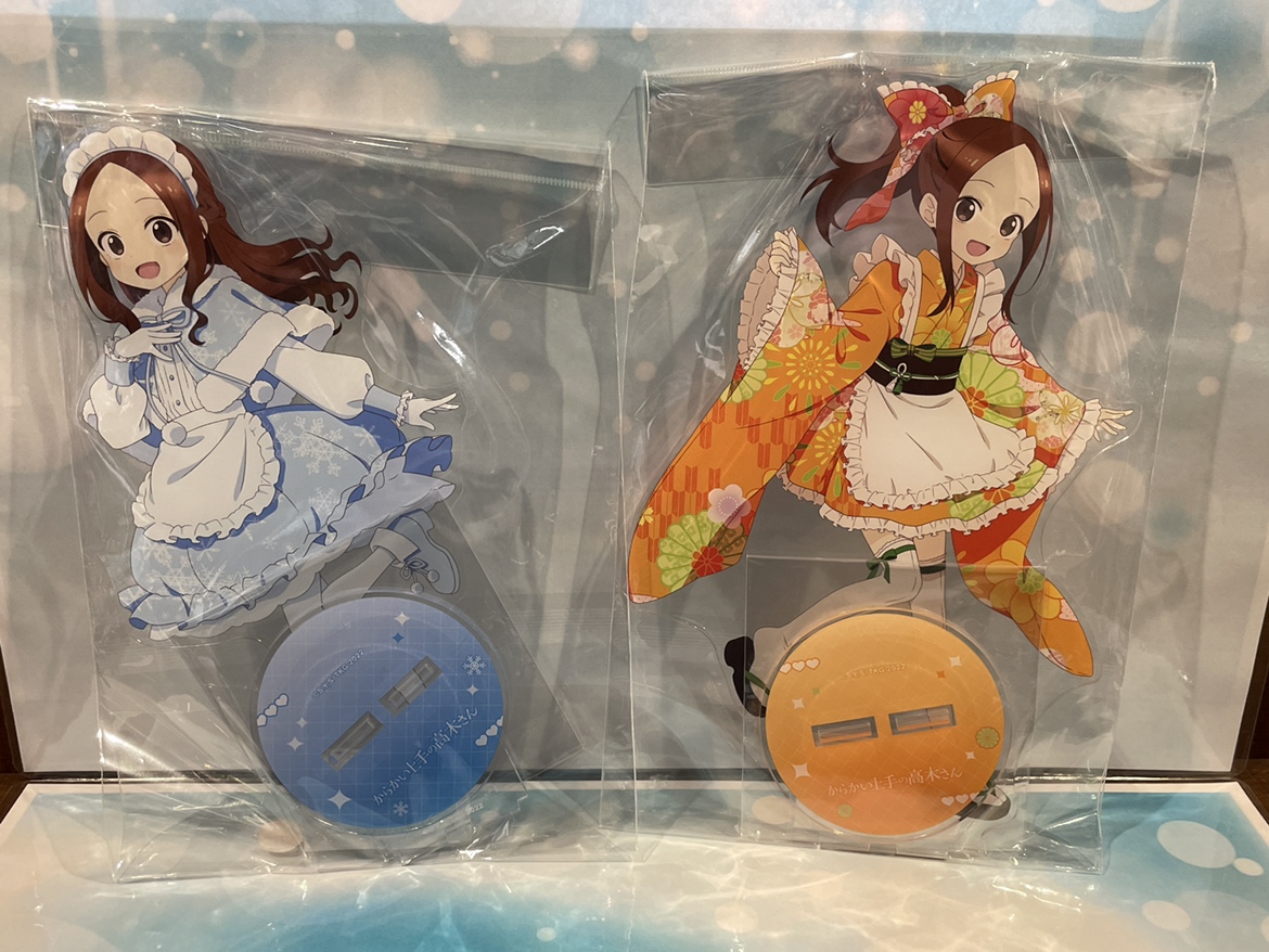 からかい上手の高木さん　TSUTAYA 有償特典　アクリルスタンド　11点 入荷情報】 『からかい上手の高木さん』 描き下ろし 特大アクリル
