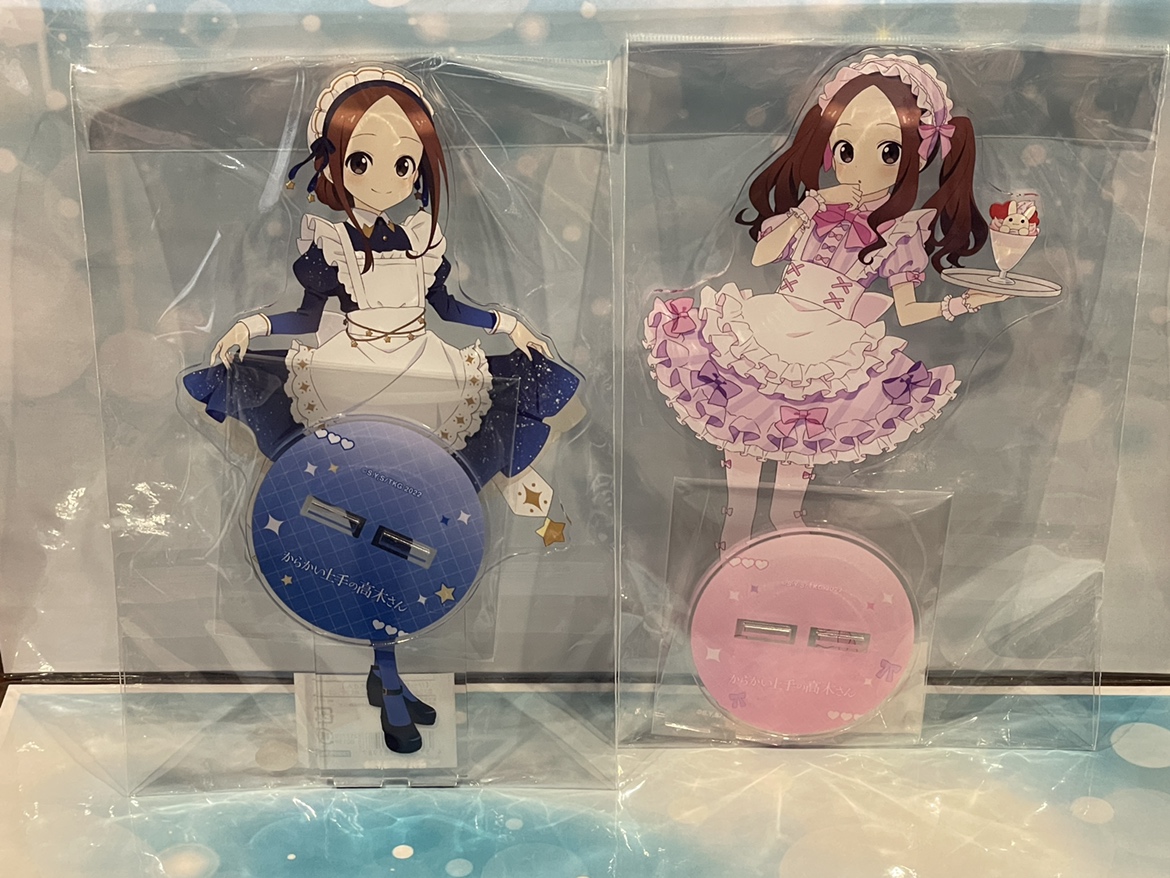 からかい上手の高木さん　TSUTAYA 有償特典　アクリルスタンド　11点 入荷情報】 『からかい上手の高木さん』 描き下ろし 特大アクリル
