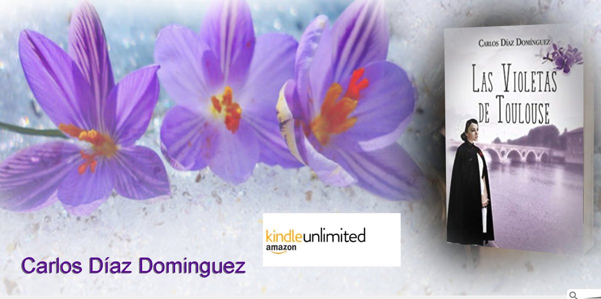 carlosdd59's tweet image. Los lectores dicen de "Las violetas de Toulouse": "...Un libro que engancha desde el principio…" #Gratis con #KindeUnlimited #ExilioRepublicano #SegundaRepública #Francia #NovelaHistórica. amazon.es/violetas-Toulo…