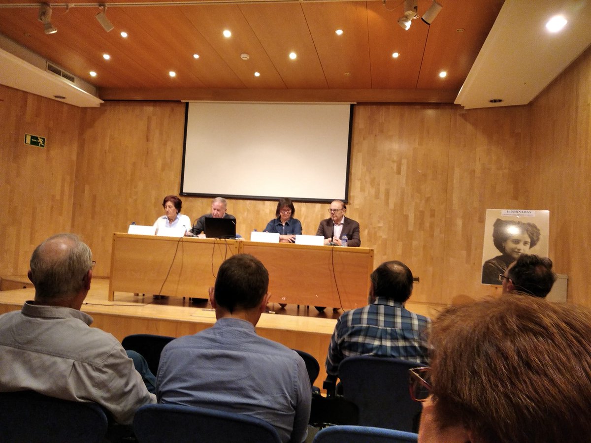 FAM_SORIA's tweet photo. II Jornadas Leonor Izquierdo. Lunes, día 20. Jornada Inaugural. https://t.co/Tcx2kfGMLm