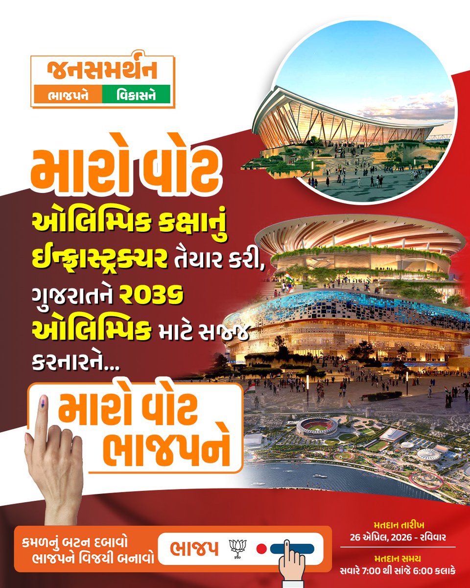 BJP Gujarat tweet media