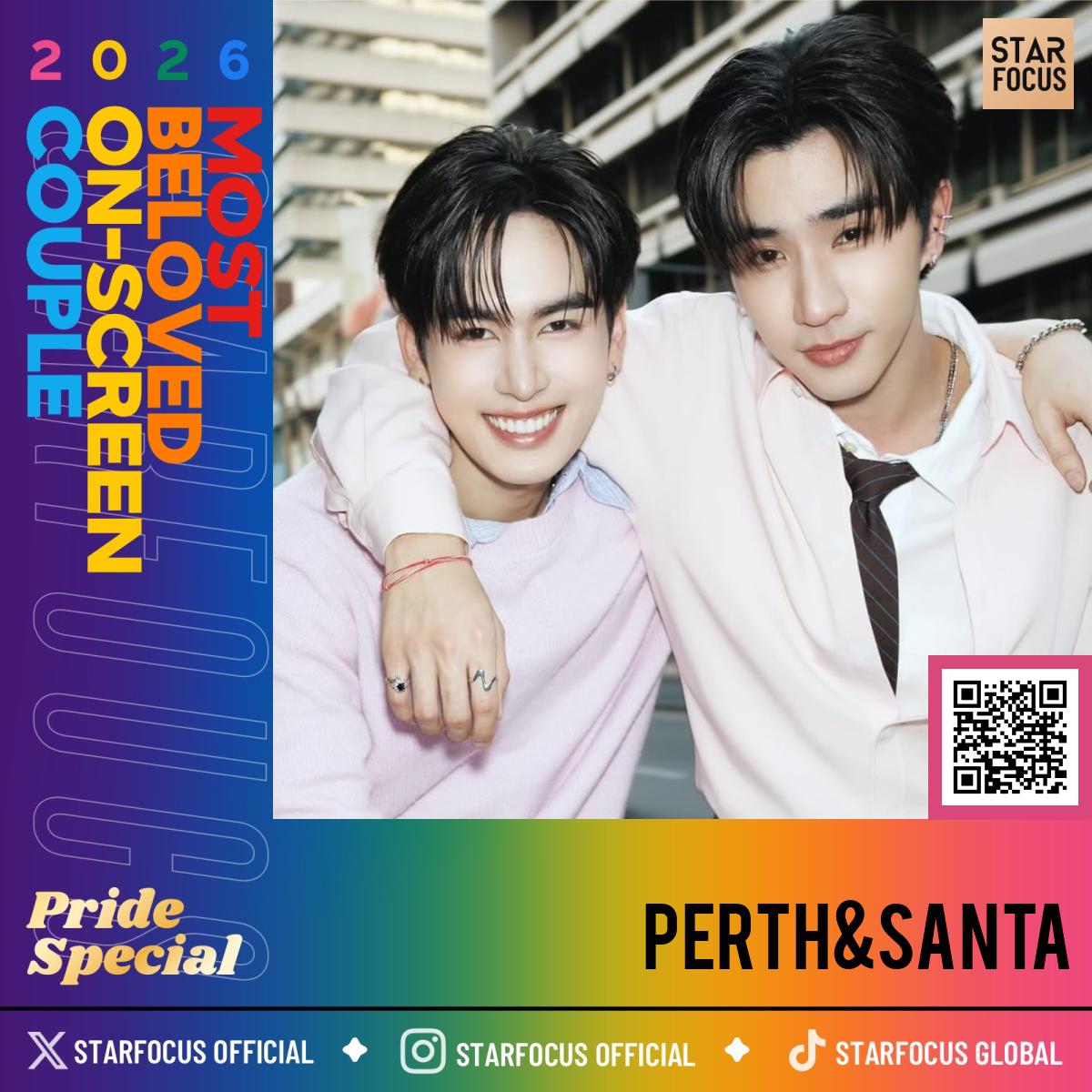 miamiaisme_'s tweet image. 🌈StarFocus Pride Special

🎉Congratulations to Perth&amp;amp;Santa for being nominated for 2026 Most Beloved On-Screen Couple

❤Let's Celebrate Every Shade of Love

🔗starfocus.online/pride/1006
📆Apr.13 - Apr.28 BKK

#PerthSanta #PerthTanapon #Santapp 
@PSTrendClubTH @psdfamtrendth