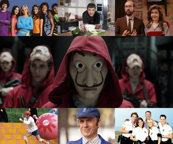 teleaudiencias's tweet image. #Efemérides📺: Un día como hoy se estrenaba en televisión... 
- 'Cocina con Bruno' (2007) 
- 'Humor Amarillo' (1986) 
- 'La casa de papel' (2017) 
- 'Los Quién' (2011) 
- 'Pacific Blue' (1986) 
y terminaba... 
- 'La noche de José Mota' (2013) 
- 'Zoey 101' (2008)