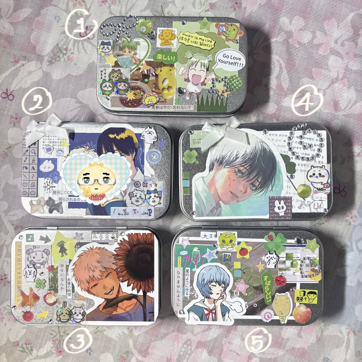 zxyozen's tweet photo. 𓏲⊹ TINBOX 𓏲⊹

⋆｡˚꒰ঌ กล่องละ 59.- ໒꒱˚｡⋆

⋆｡˚꒰ঌ Shipping 35.- ໒꒱˚｡⋆

 ❌ออก❌ : 2 / 7

 cf no cc เม้นแล้ววรบกวนไม่ลบคอมเม้นนะคะ

แคปรูปส่ง/dm มาได้เลยค่ะ 
#TINBOX #tinbox #ตลาดนัดอนิเมะ https://t.co/KRKInr7dgX