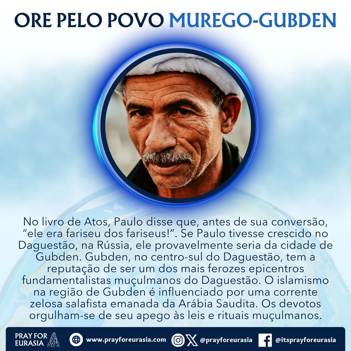 prayforeurasia's tweet image. 📌 Ore por novos 'apóstolos Paulo' que se levantem entre o povo religioso e zeloso gubden,e que irão compartilhar corajosamente as boas novas com eles.

📲 Download the Pray for Eurasia app!

#prayforeurasia #unreached #missionstrip #greatcommision #missions