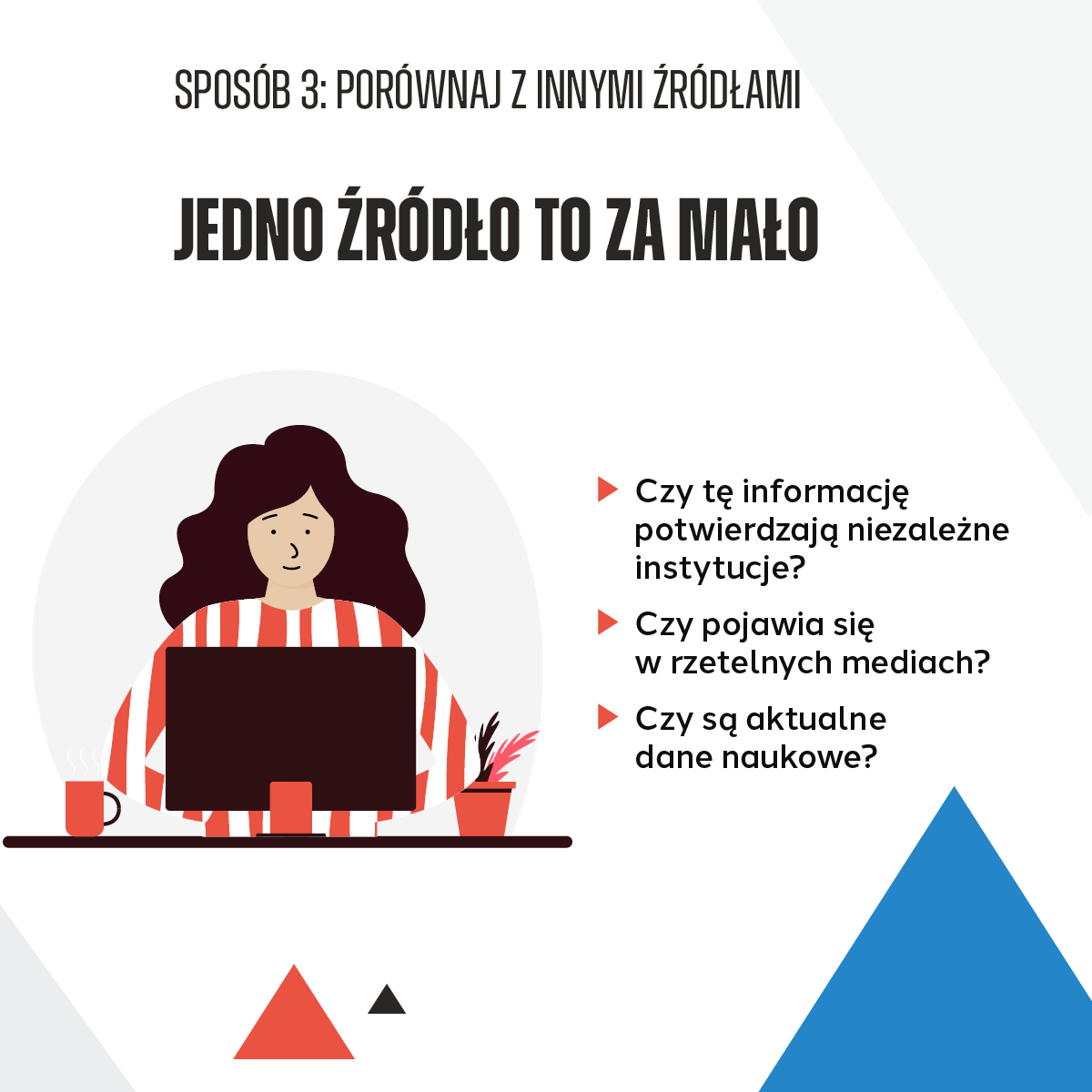 GIS_gov's tweet photo. 💉 Szczepienia chronią – zaufaj nauce. Przypominamy: dezinformacja medyczna manipuluje emocjami i faktami. Clickbait, fałszywi „eksperci”, wybiórcze dane = sygnały ostrzegawcze.
Sprawdzaj źródła 👇 https://t.co/T9XdQwaGNP
#SzczepieniaChroniąZaufajNauce #ETS2026 #FactChecking https://t.co/SmF1CQBOL2